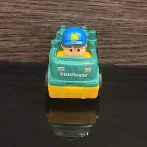 Little People Fisher-Price Wheelies recycling bin